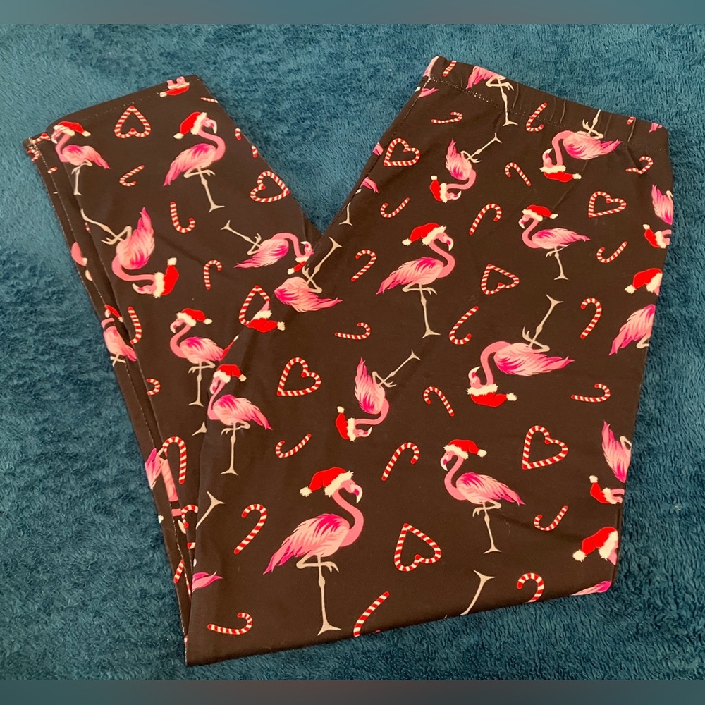 🦩No Boundaries Women’s Holiday Leggings